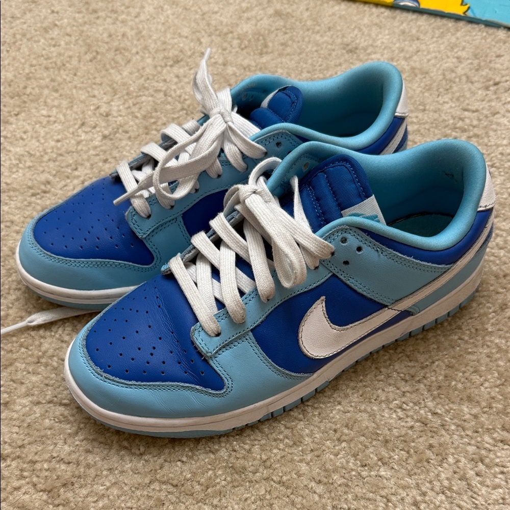 Women’s 8 Kids 6.5 Blue Nike Dunks